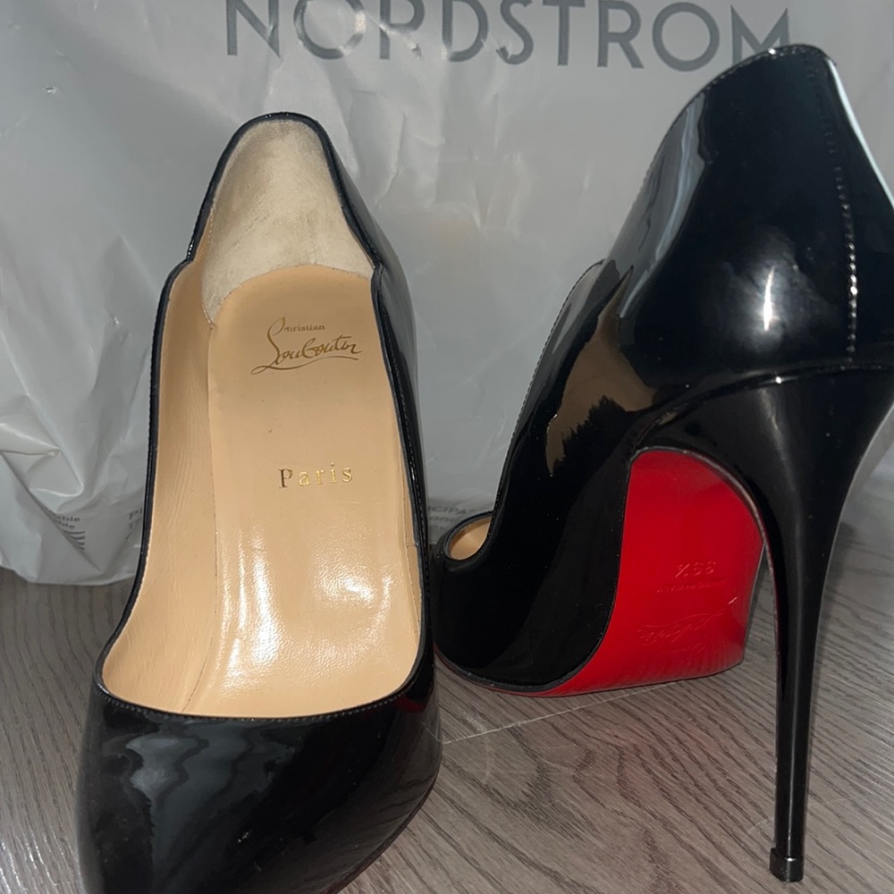 Black Hot Chick Christian Louboutin Stiletto